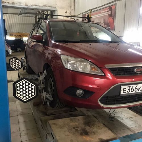 Сход-развал на машине Ford Focus в Коломне